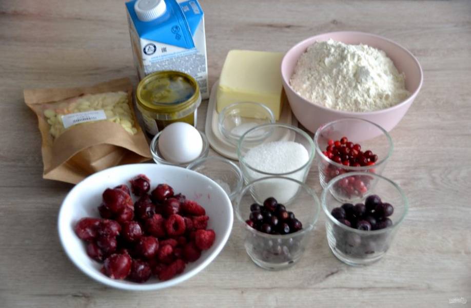 Тарталетки с ягодами рецепт