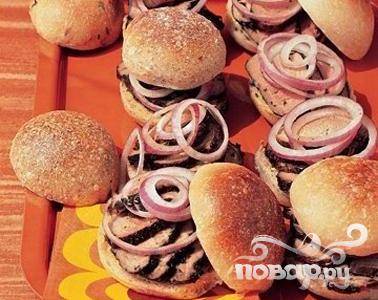 Сэндвичи с глазированной свининой