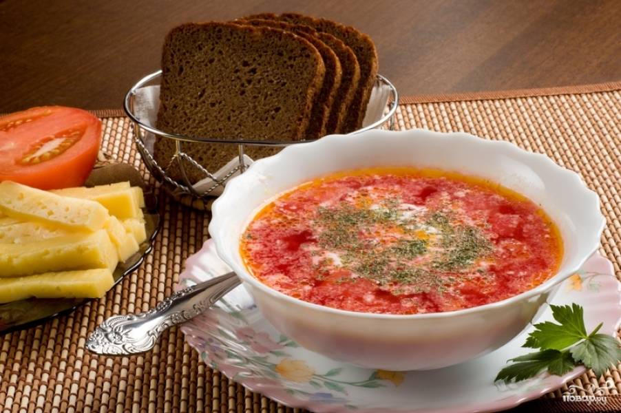 Борщ - классический рецепт - Кулинарные заметки Алексея Онегина