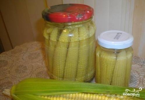Маринованная кукуруза на зиму в домашних условиях: рецепт с фото пошагово