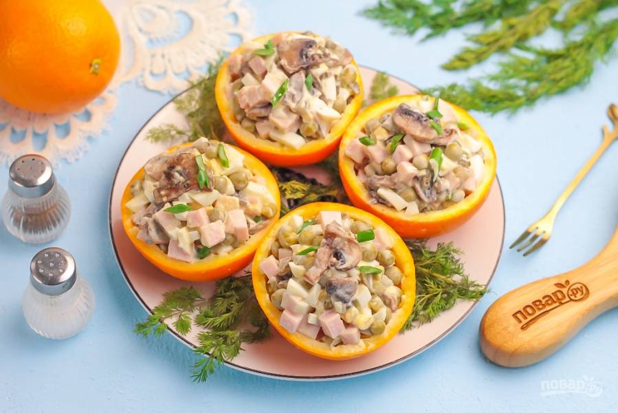 Фаршированные апельсины