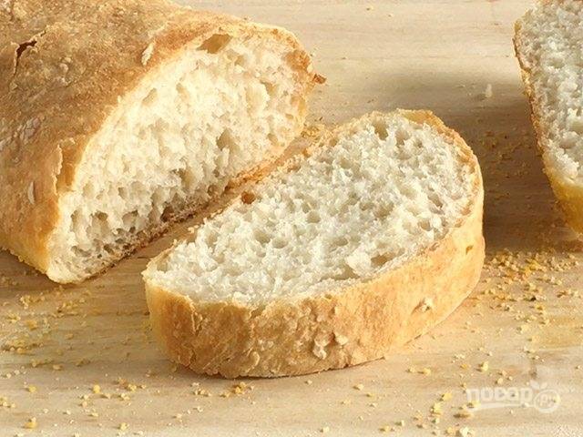 7.	Остудите хлеб и нарежьте его кусочками. Приятного аппетита!