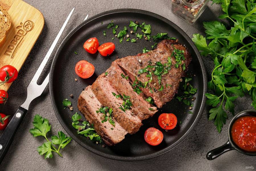 Стейк в аэрогриле