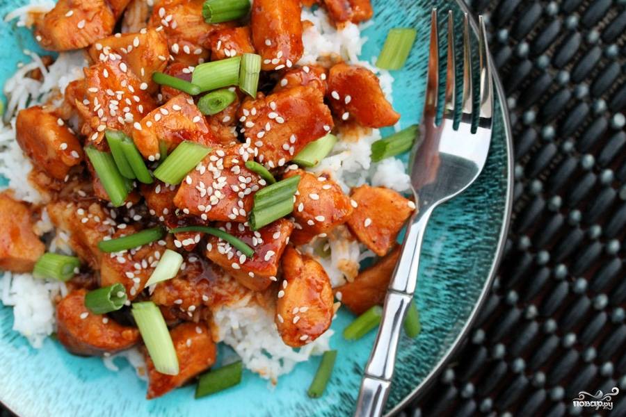 рис по японски с курицей и овощами рецепт | Дзен