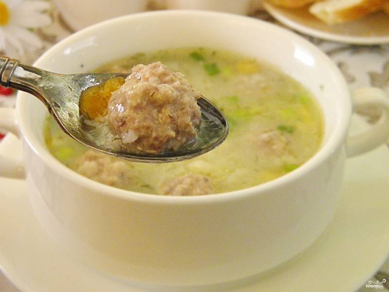 Суп с фаршем, вкусных рецептов с фото Алимеро