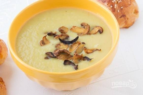 Как приготовить Сырный суп пюре с плавленным сыром просто рецепт пошаговый
