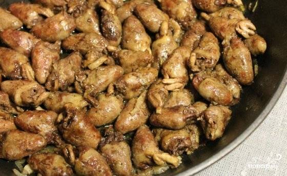 Куриные сердечки карри, пошаговый рецепт с фотографиями – Авторская кухня: Основные блюда. «Еда»