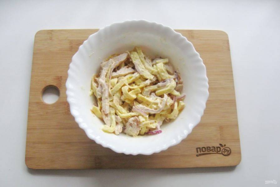 Итальянский салат с русским блинчиком рецепт – Итальянская кухня: Салаты. «Еда»