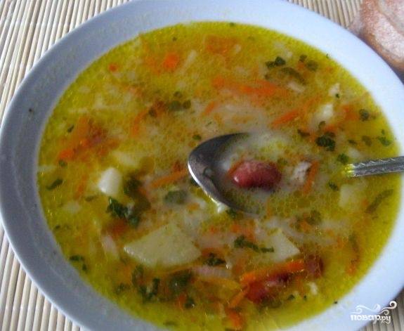 Крестьянский куриный суп
