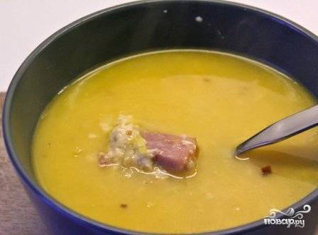 1. Сырный суп с курицей