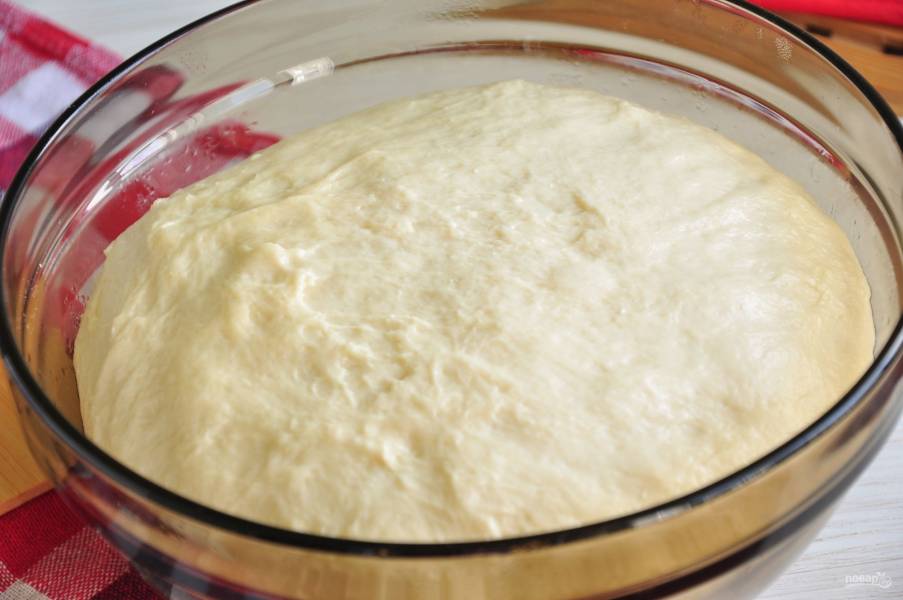 Тесто на пирожки с кефиром