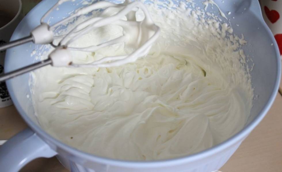 Крем со взбитыми сливками и желатином простой домашний рецепт пошагово с фото