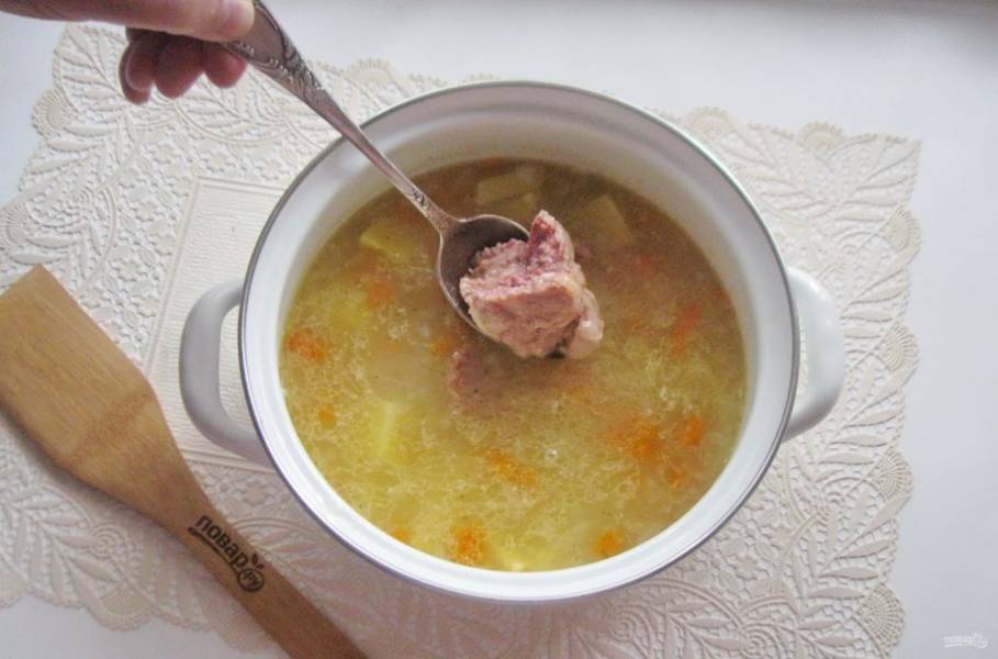 Суп с тушенкой