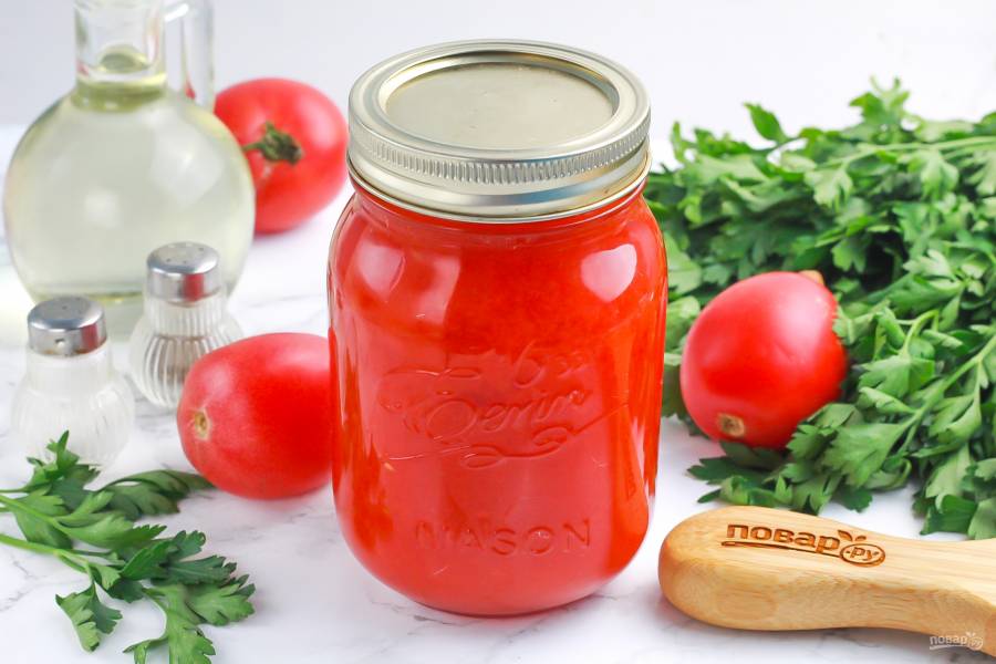 Томатный сок (вкусно и просто)