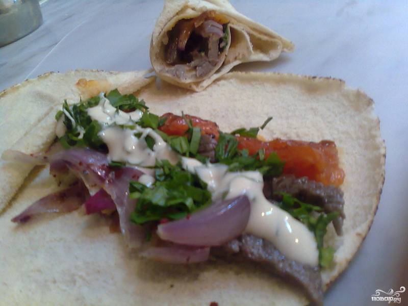 Арабский сэндвич