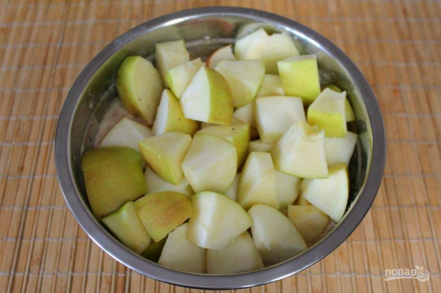 Рецепт шарлотки с яблоками и корицей