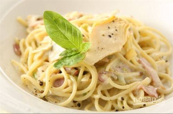 Спагетти болоньезе с беконом и сливками рецепт с фото пошагово