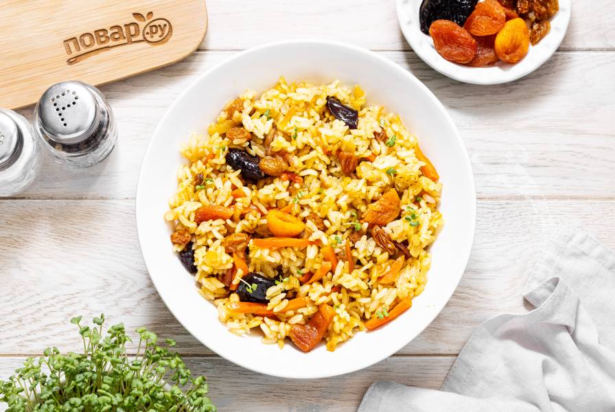 Постный плов