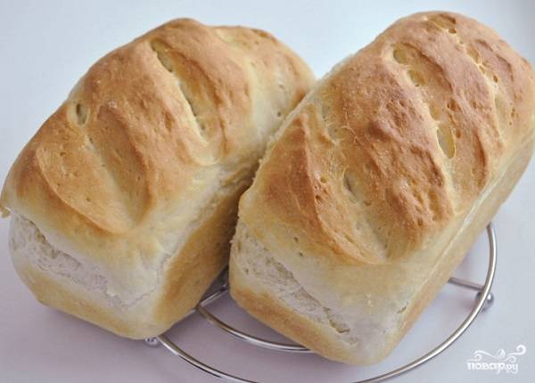 Белый хлеб в духовке