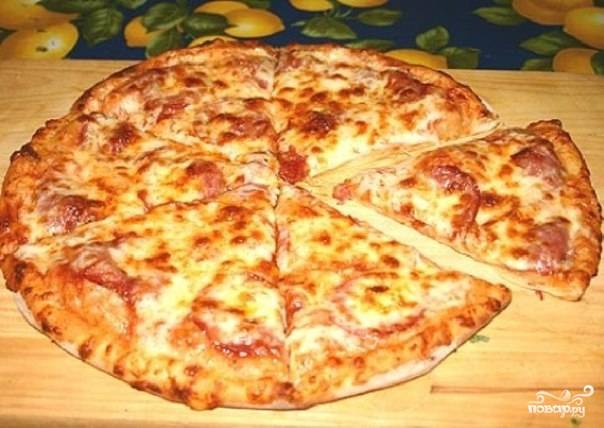 Пицца на сковороде. Итальянская кухня - пошаговый рецепт с фото и видео от Всегда Вкусно!