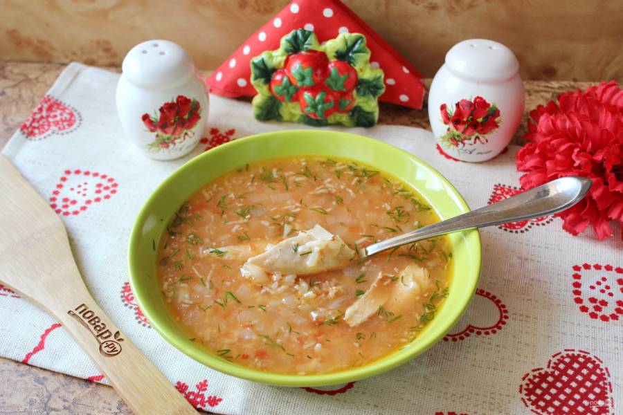 Суп харчо из индейки