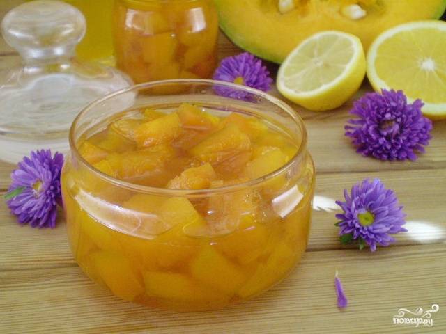 Как сварить варенье из тыквы с апельсином и лимоном