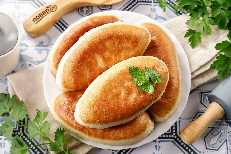 У меня сегодня пирожки с картошкой.