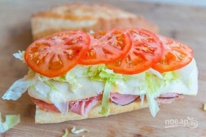 Итальянский клубный сэндвич - фото шаг 4