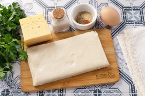 Сыр в тесте в аэрогриле - фото шаг 1