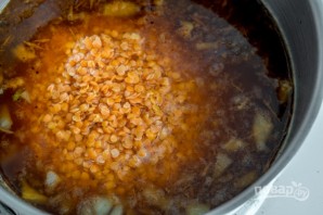 Мексиканский чечевичный суп - фото шаг 5