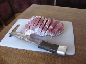 Мясо-гармошка в духовке - фото шаг 1