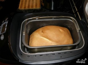 Вкусный белый хлеб в хлебопечке - фото шаг 3