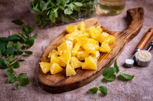 Салат с курицей и рукколой - фото шаг 4