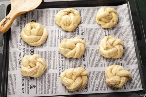 Булочки на Пасху - фото шаг 16