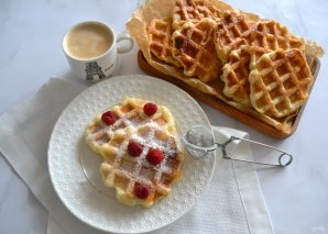 Льежские вафли - фото шаг 15