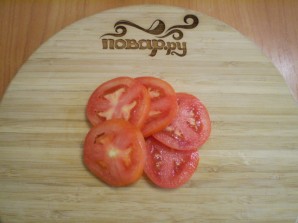 Жареные баклажаны с помидорами и чесноком - фото шаг 6