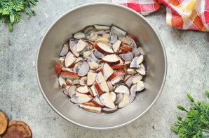 Подосиновики с картошкой - фото шаг 3