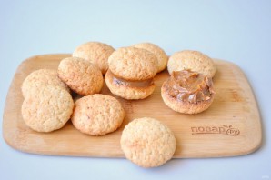 Кокосовое печенье со сгущенкой - фото шаг 9