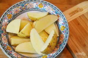 Деревенский картофель под сырным соусом - фото шаг 4
