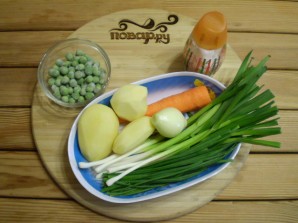 Простой овощной суп - фото шаг 1