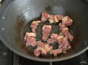Жареное мясо в устричном соусе - фото шаг 6