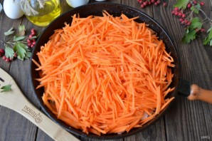 Торт из кабачков с морковью и луком - фото шаг 3