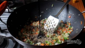 Жареный рис с овощами - фото шаг 6