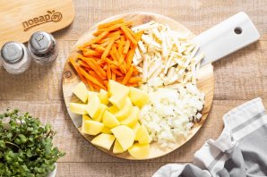 Постный грибной суп из сушеных грибов - фото шаг 4