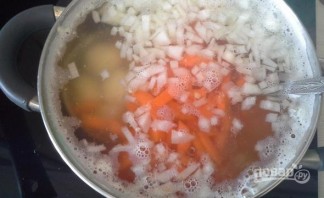 Диетический суп с куриными клецками - фото шаг 6