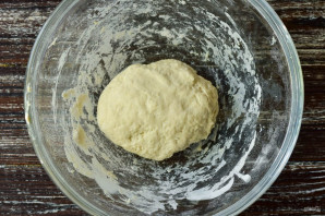 Хлеб на сковороде без дрожжей - фото шаг 6