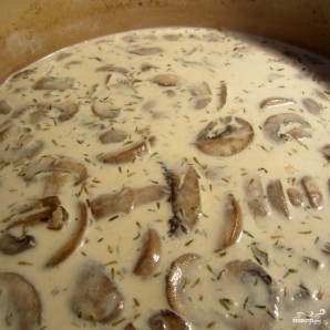 Сливочный грибной суп - фото шаг 9