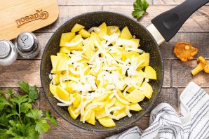 Крем-суп из лисичек - фото шаг 5