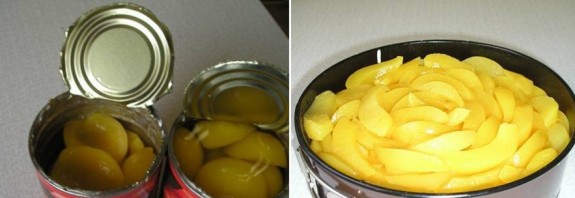 Персиковый чизкейк без выпечки - фото шаг 3