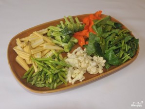 Жареная лапша с овощами - фото шаг 4